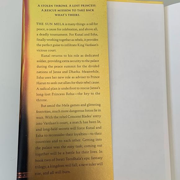 Hardcover The archer at dawn by swati teerdhala fantasty book tiger at midnight - Picture 3 of 10